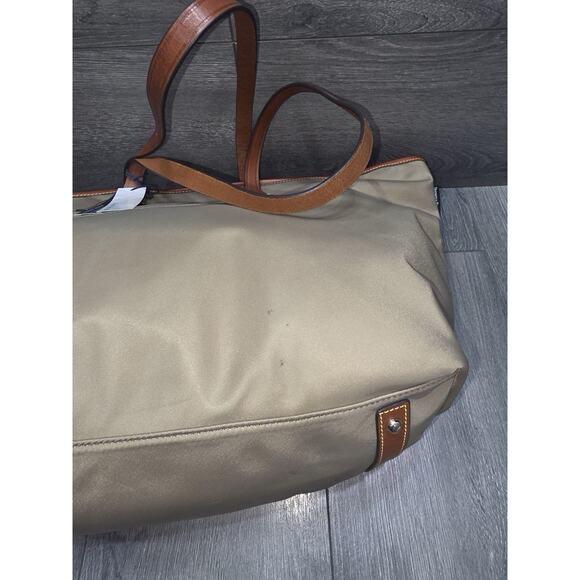 Dooney & Bourke Large Nylon Tote Taupe bag A387938 - Picture 10 of 10
